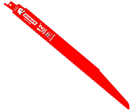 Diablo DS1208BFD2 Reciprocating Saw Blade, 12 in L, 16 TPI
