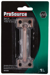 ProSource 20902PWH-PS Sash Lift, 3-7/8 in L Handle, Die-Cast Zinc, Venetian Bronze