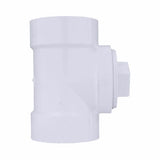 Charlotte Pipe 4 in. Hub X 4 in. D Hub PVC Cleanout Tee 1 pk