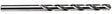 Irwin 81112 Jobber Drill Bit, 0.189 in Dia, 3-1/2 in OAL, Spiral Flute, 4-Flute, 0.189 in Dia Shank, Straight Shank