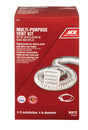 Ace 4 in. W X 4 in. L White Plastic Dryer Vent Kit