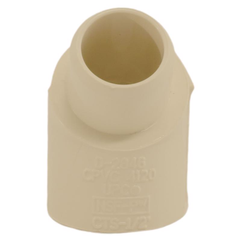 Charlotte Pipe FlowGuard 1/2 in. Slip X 1/2 in. D Spigot CPVC Street Elbow