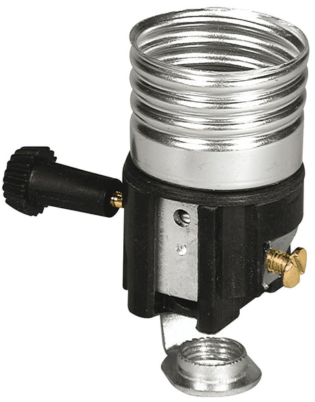 Eaton Wiring Devices 926-BOX Lamp Holder, 1.09 in Dia x 2.22 in H Dimensions, 250 V, 250 W, Brass