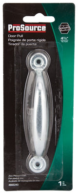 ProSource LR-008-PS Door Pull, 3/4 in W, 4-3/4 in D, 1-3/16 in H, Steel, Zinc Plated