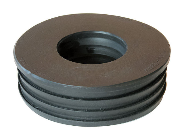 Fernco Schedule 40 4 in. Compression X 2 in. D Compression PVC Donut Fitting 1 pk