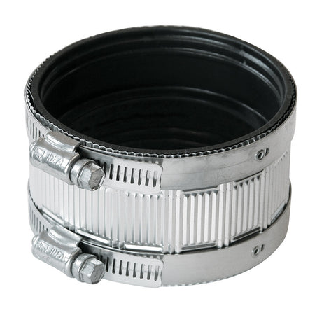 Fernco Schedule 40 3 in. 3 in. D PVC No Hub Coupling 1 pk