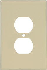WALLPLATE 1 GANG DPX IVRY 1PK, Pack of 10