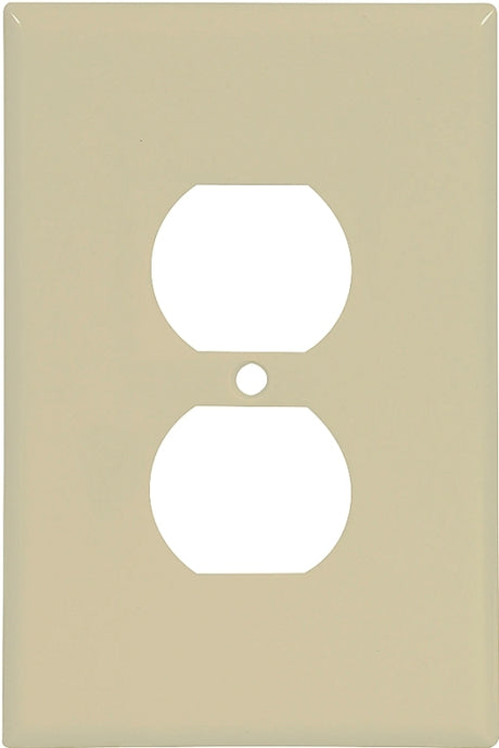 WALLPLATE 1 GANG DPX IVRY 1PK, Pack of 10