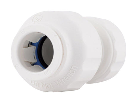 SharkBite Quick Connect Push to Connect 1/2 in. CTS X 3/8 in. D CTS Reducing Union Connector