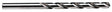 Irwin 81126 Jobber Drill Bit, 0.147 in Dia, 3 in OAL, Spiral Flute, 4-Flute, 0.147 in Dia Shank, Straight Shank