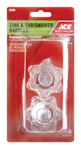 Ace Clear Sink and Tub and Shower Faucet Handles