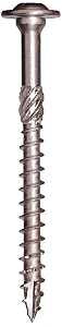 GRK Fasteners RSS 62225 Structural Screw, 5/16 in Thread, 4 in L, W-Cut Thread, Washer Head, Star Drive, 45 PK