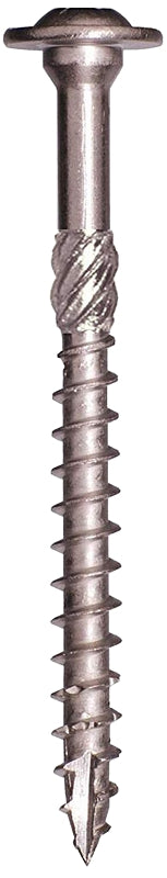 GRK Fasteners RSS 62225 Structural Screw, 5/16 in Thread, 4 in L, W-Cut Thread, Washer Head, Star Drive, 45 PK