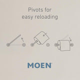 Moen Hilliard Mediterranean Bronze Toilet Paper Holder