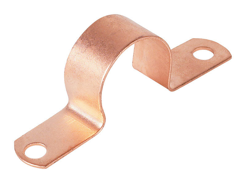 Warwick Hanger 3/4 in. Copper Plated Carbon Steel Tube Strap