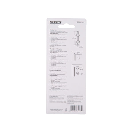 ProSource 23260VB-PS Surface Bolt, 0.7 in Bolt Head, 4 in L Bolt, Venetian Bronze
