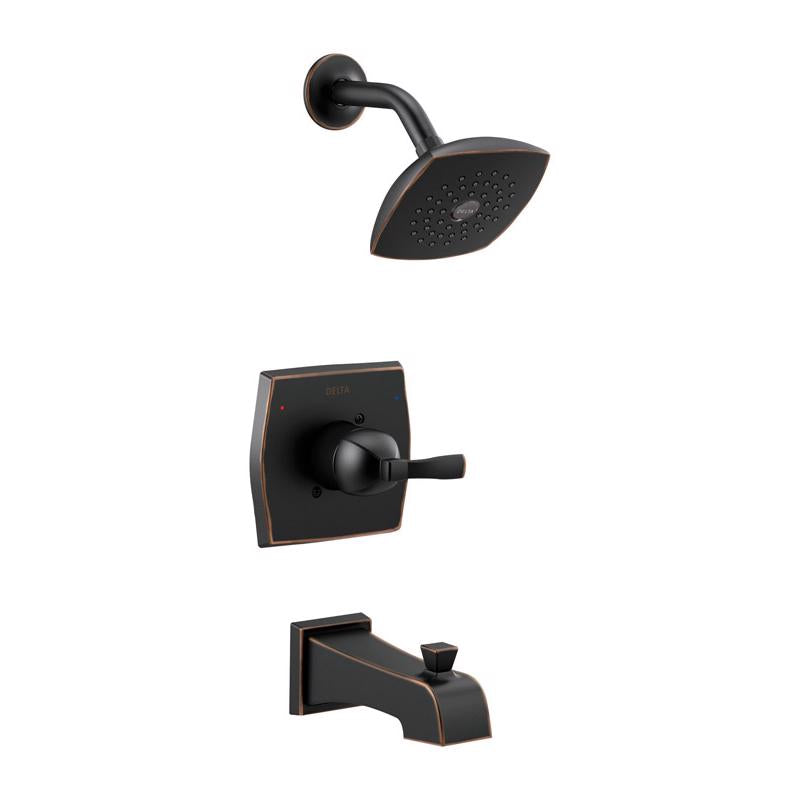 Delta Monitor 1-Handle Oil Rubbed Bronze Tub and Shower Faucet