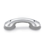 Mommy's Helper 4 in. L Chrome Plastic Suction Cup Grab Bar, Pack of 2