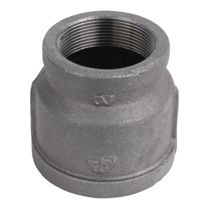 STZ Industries 2-1/2 in. FIP each X 2 in. D FIP Black Malleable Iron Reducing Coupling