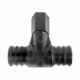 Flair-It Ecopoly 1/2 in. PEX Barb X 1/2 in. D PEX Plastic Tee