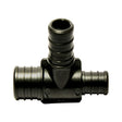 Flair-It Ecopoly 3/4 in. PEX Barb X 1/2 in. D PEX Plastic Reducing Tee