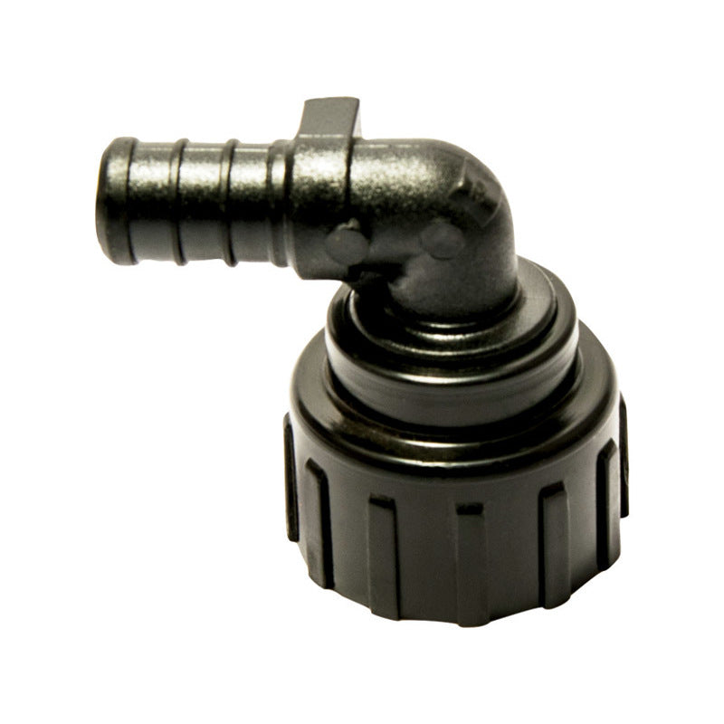 Flair-It Ecopoly 1/2 in. PEX Barb X 3/4 in. D FGH Plastic Swivel Elbow