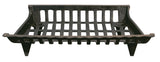 Open Hearth Black Cast Iron Fireplace Grate