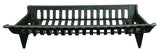 Open Hearth Black Cast Iron Fireplace Grate