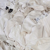 All Rags R701-25 T-Shirt Knit Rag, 15 in L, 15 in W, Cotton, White