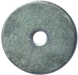 Midwest Fastener 03930 Fender Washer, 1/4 in ID, 1-1/2 in OD, Zinc, Zinc