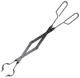 Simple Spaces A701BK-C Fireplace Tongs, 26 in L
