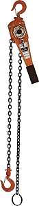 American Power Pull 600 Series 605 Chain Puller, 0.75 ton, 5 ft H Lifting, 13 in Between Hooks