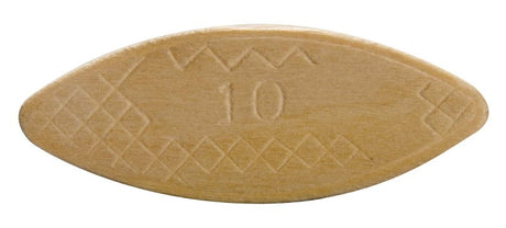 Waddell 771DP Joining Biscuit, #10, Wood, Pack of 10
