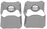 Danco 88768 Faucet Handle, Zinc, Chrome Plated, For: Kohler Trend Two Handle Tub/Shower Faucets