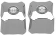 Danco 88768 Faucet Handle, Zinc, Chrome Plated, For: Kohler Trend Two Handle Tub/Shower Faucets