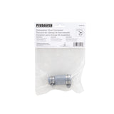 ProSource DWC-100 Dishwasher Connector with Clamp, 3/4 x 1 in, Hose Clamp, PVC, Gray