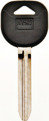 Hy-Ko 12005B108 Key Blank, Rubber, For: Buick, Cadillac, Chevrolet, Geo, GMC, Oldsmobile, Pontiac, Saturn Vehicles, Pack of 5