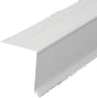 Amerimax 5761600120 West Coast Drip Edge, 10 ft L, 1-1/2 in W, 1-1/2 in H, Steel, White, Pack of 20