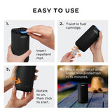 Thermacell Patio Shield MRPSL Mosquito Repeller, Graphite