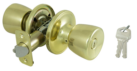 ProSource TS700BRA4V Entry Knob, Stainless Steel, K3, KW1 Keyway, 3 Grade, Pack of 3