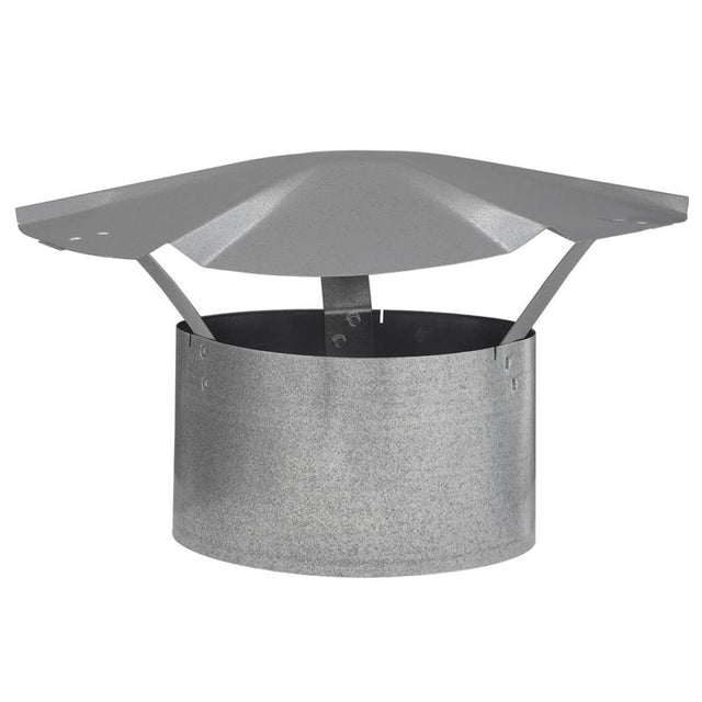 Imperial 6 in. D Galvanized Steel Rain Cap, Pack of 6