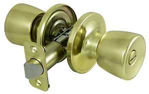 ProSource TS710BRA4V Privacy Lockset, Tulip Design, Stainless Steel