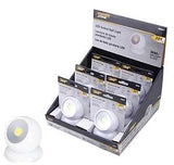 PowerZone 12621 Robot Light, AAA Battery, Alkaline Batteries Battery, LED Lamp, 220 Lumens, White, Pack of 6