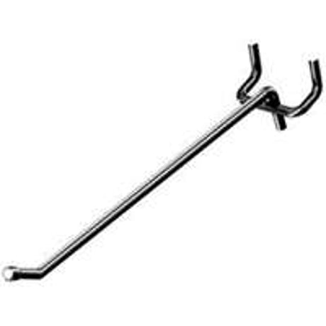 Southern Imperial R21-6-H Series All Wire Stem Hook, 6 in L Dimensions, Metal, Galvanized, Pack of 100
