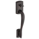 Kwikset Avalon, Signature 815AVHXTNL 11P Door Handle with Tustin Lever, 4.22 in L Handle, Metal, Venetian Bronze