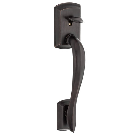 Kwikset Avalon, Signature 815AVHXTNL 11P Door Handle with Tustin Lever, 4.22 in L Handle, Metal, Venetian Bronze
