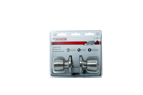 ProSource TS600BRA4V Entry Knob, Stainless Steel, K3, KW1 Keyway, 3 Grade, Pack of 3