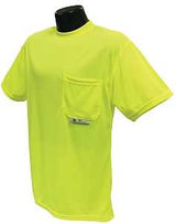Radians ST11-NPGS-2X Safety T-Shirt, 2XL, Polyester, Green, Short Sleeve, Pullover