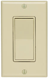 Leviton C25-05673-02I Switch Wallplate, Ivory
