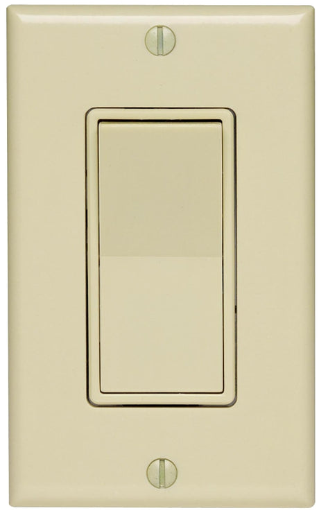 Leviton C25-05673-02I Switch Wallplate, Ivory